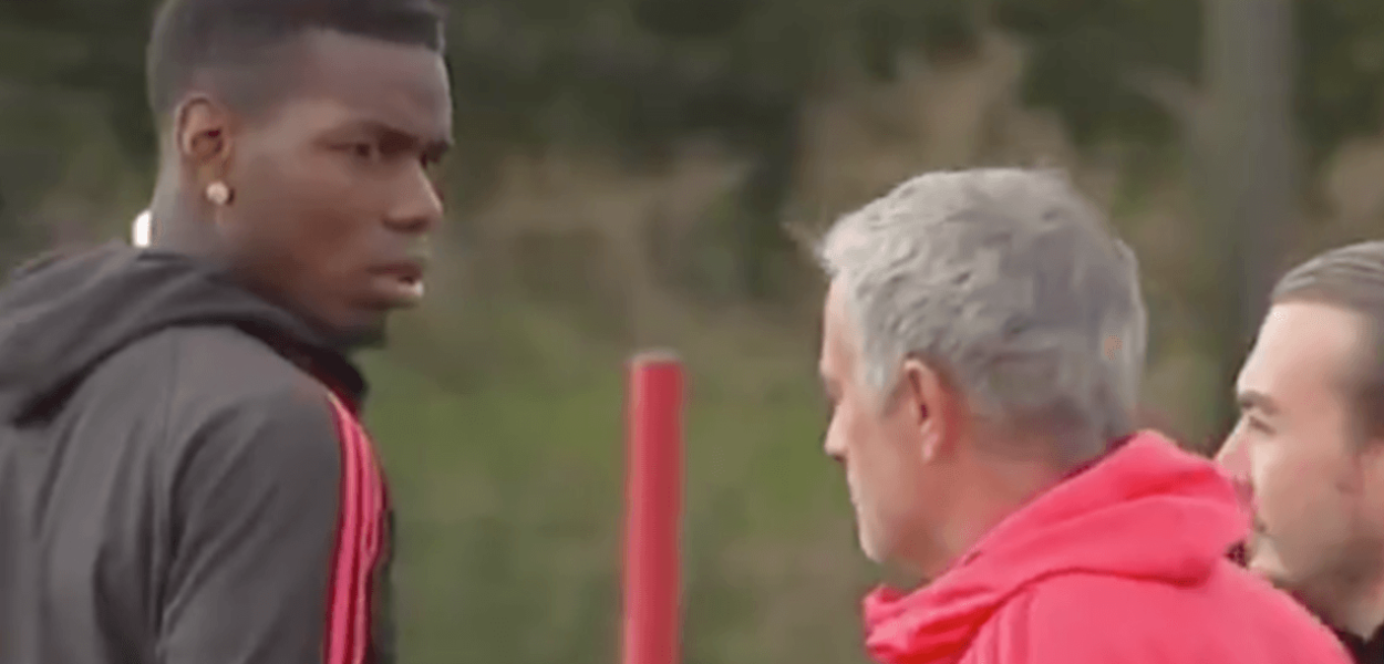 Paul Pogba Jose Mourinho
