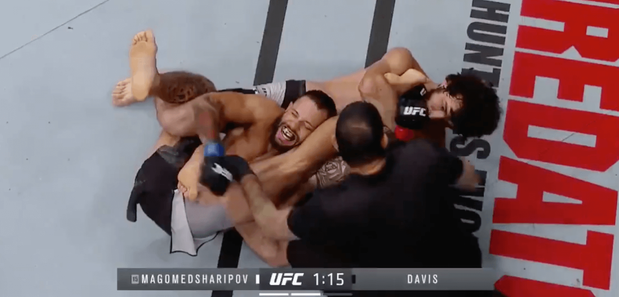Zabit Magomedsharipov Suloev Stretch kneebar Brandon Davis