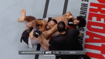 Zabit Magomedsharipov Suloev Stretch kneebar Brandon Davis