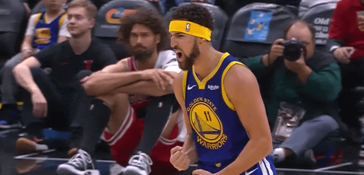 Klay Thompson NBA Bulls record