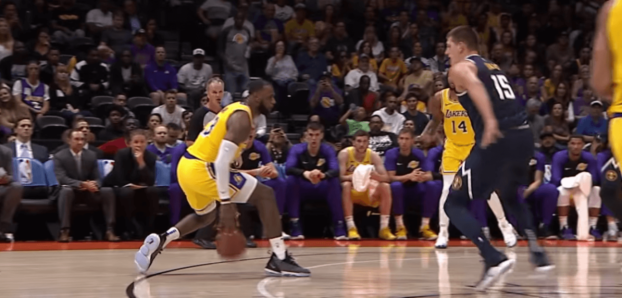 LeBron James Los Angeles Lakers preseason