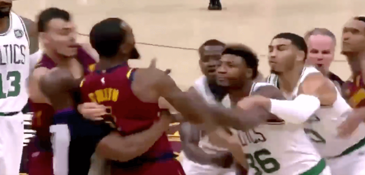 Marcus Smart JR Smith