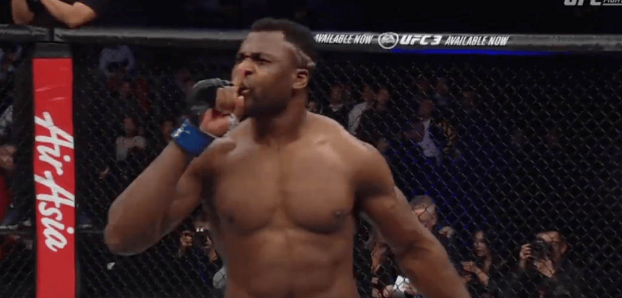 Francis Ngannou Curtis Blaydes UFC Beijing