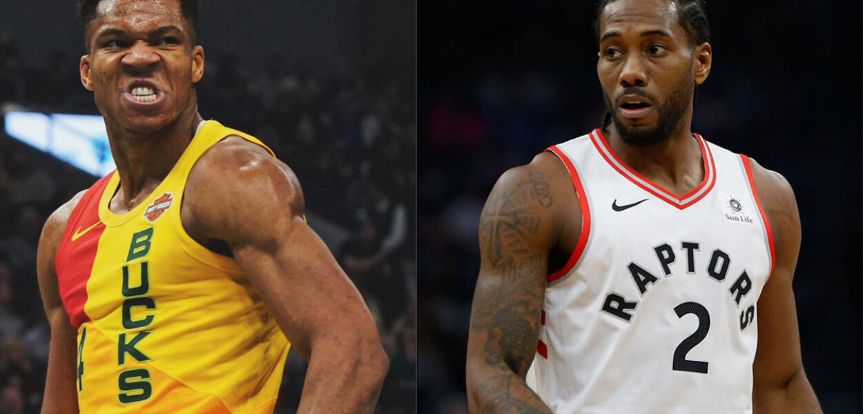 Giannis Antetokounmpo Kawhi Leonard