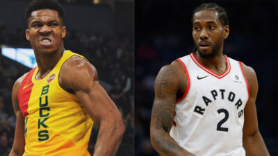 Giannis Antetokounmpo Kawhi Leonard