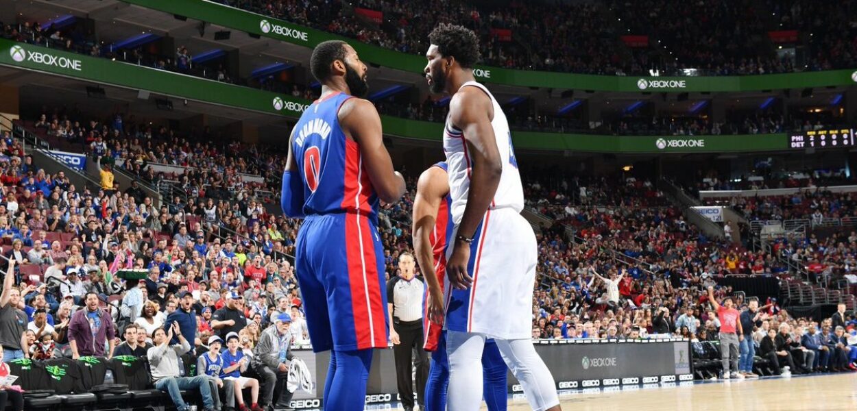 Joel Embiid Andre Drummond
