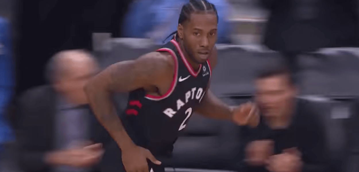 Kawhi Leonard Raptors Warriors