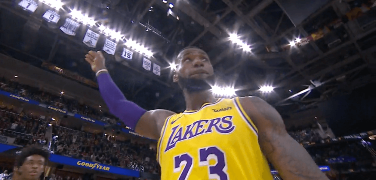 LeBron James Cleveland Cavaliers Lakers