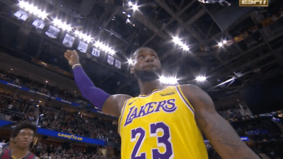 LeBron James Cleveland Cavaliers Lakers