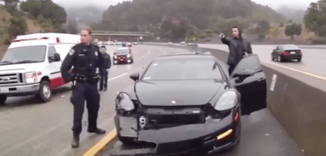 Stephen Curry car accident