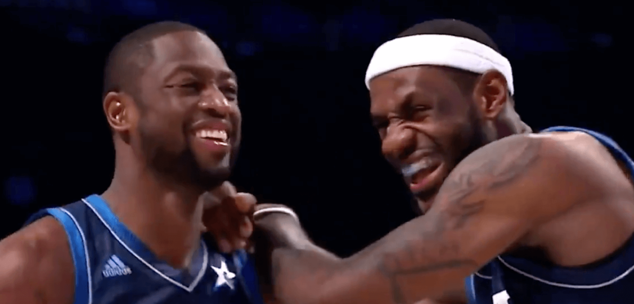 Dwyane Wade LeBron James Lakers Heat
