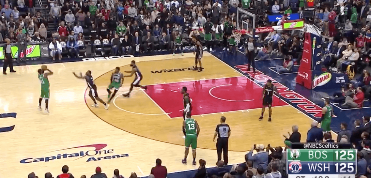 Kyrie Irving Boston Celtics Wizards