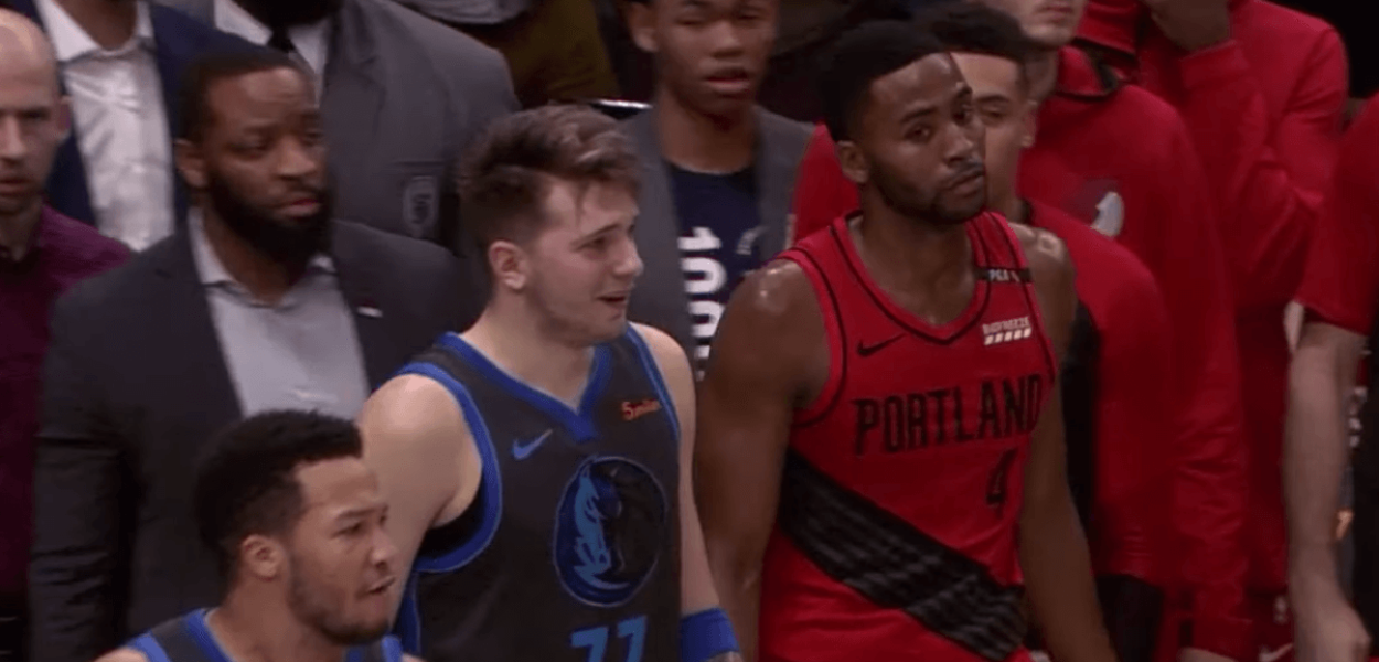 Luka Doncic NBA Blazers