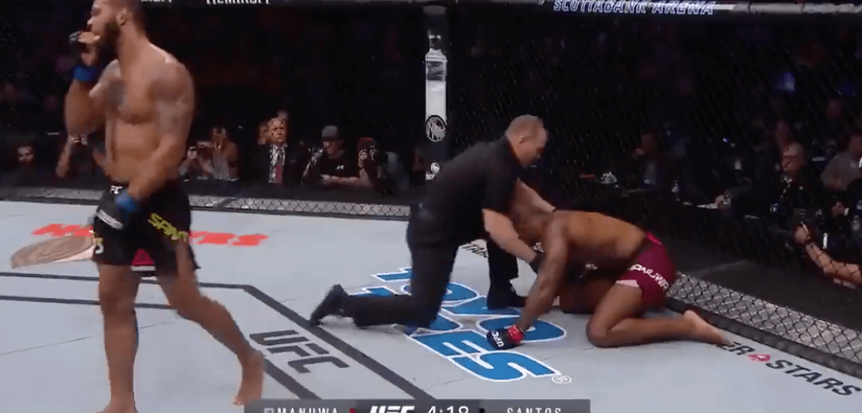 Thiago Santos Jimi Manuwa UFC