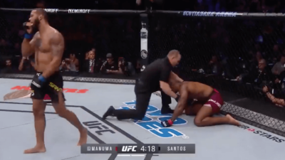 Thiago Santos Jimi Manuwa UFC