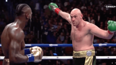 Tyson Fury Wilder demunis
