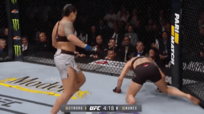 UFC 232 Amanda Nunes Cris Cyborg KO