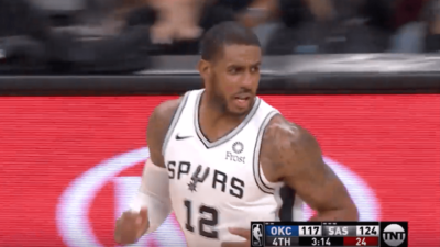 Spurs OKC Thunder LaMarcus Aldridge