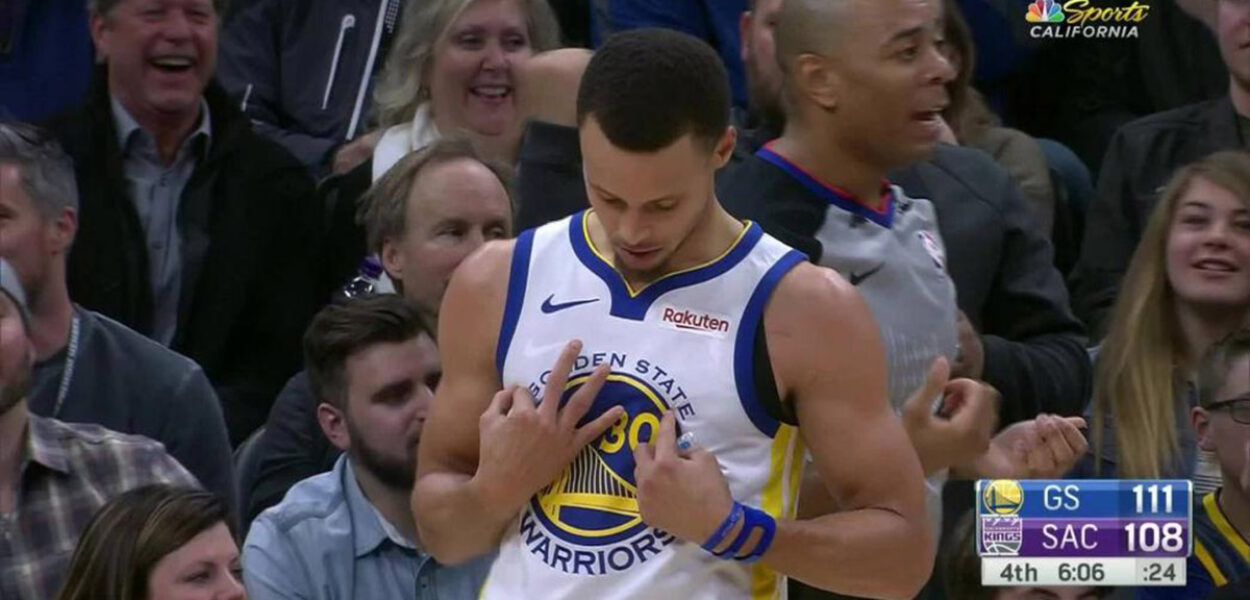 Stephen Curry James Harden stepback