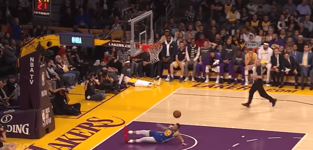 Stephen Curry lakers fail