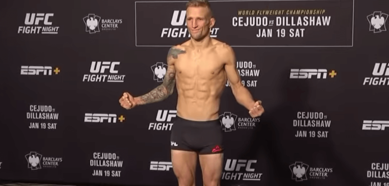 TJ Dillashaw weight cut