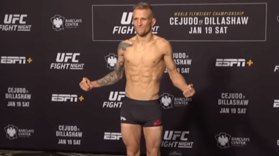 TJ Dillashaw weight cut