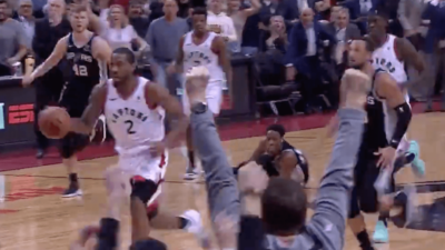 DeRozan Leonard game winner Toronto