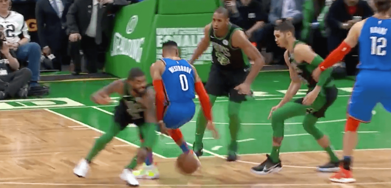 Russell Westbrook OKC Celtics