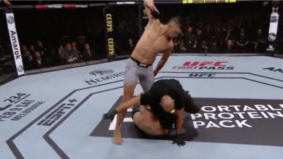 UFC Johnny Walker 15 seconds KO spinning back fist