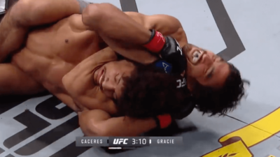 UFC Kron Gracie submission