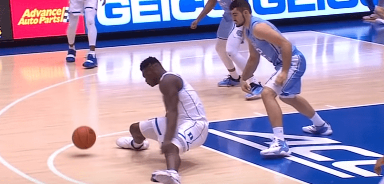 Zion Williamson knee