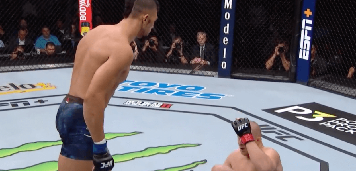 Johnny Walker UFC 235 knee