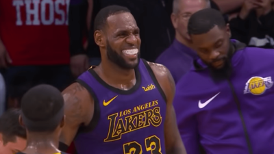 LeBron James Lakers Nets