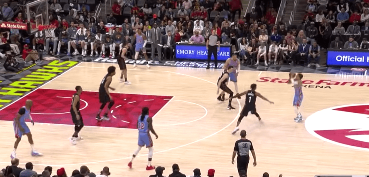 Trae Young Hawks Nets