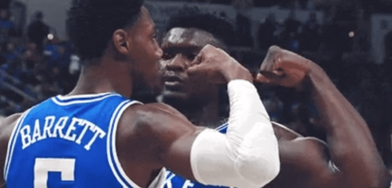 Zion Williamson RJ Barrett Duke