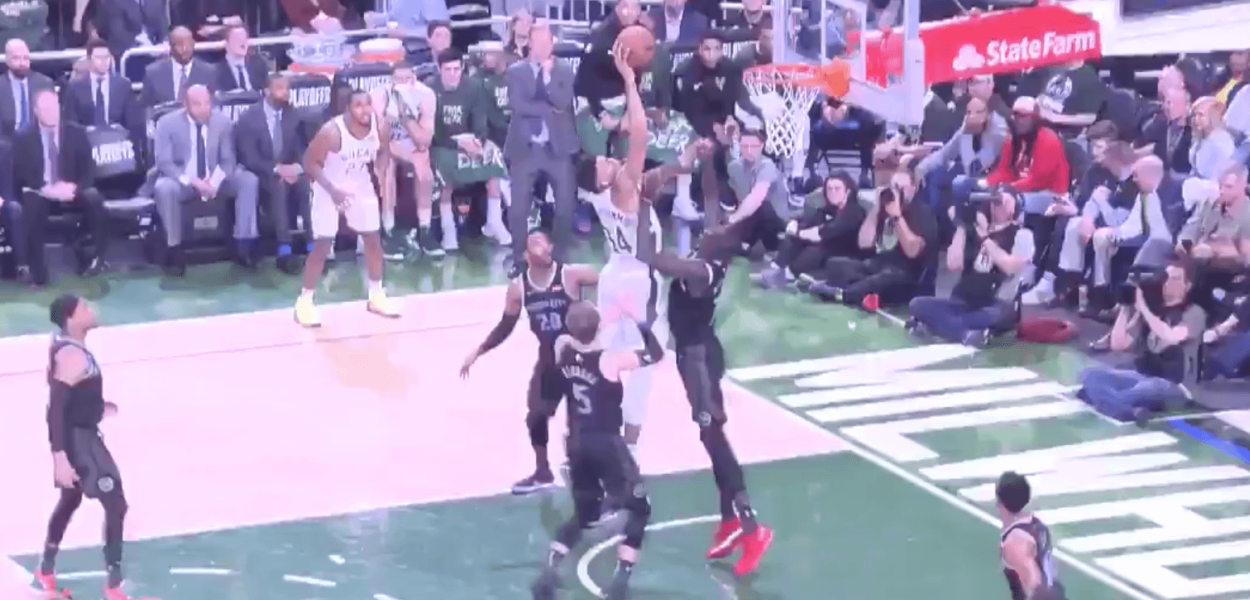 NBA Playoffs Giannis Thon Maker Bucks