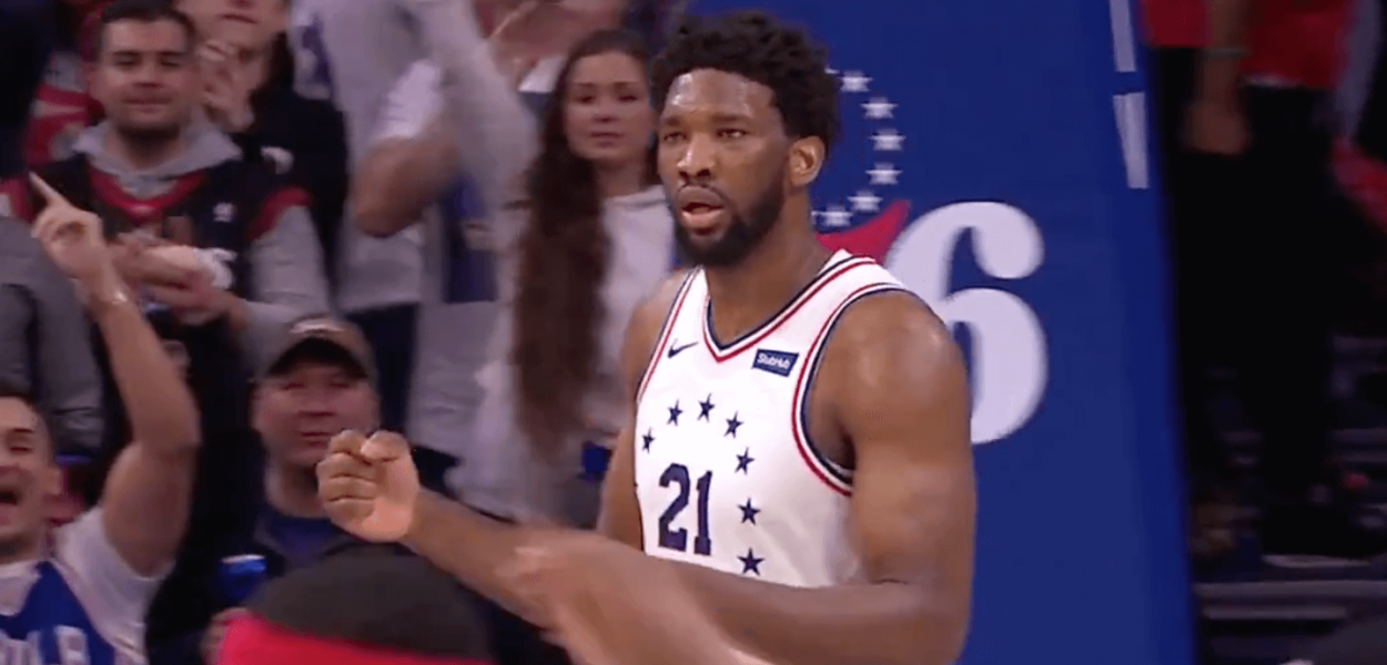Joel Embiid Sixers Raptors Game 6