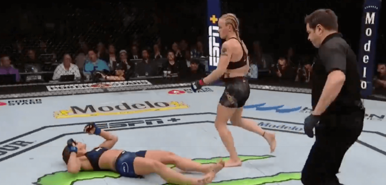 Valentina Shevchenko Jessica Eye KO UFC 238