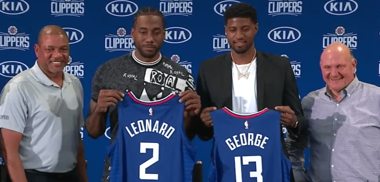 Kawhi Leonard Paul George Clippers