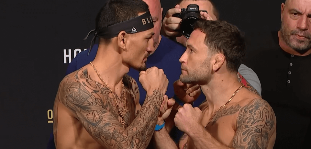 Max Holloway Frankie Edgar UFC 240 resultats