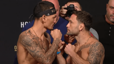 Max Holloway Frankie Edgar UFC 240 resultats