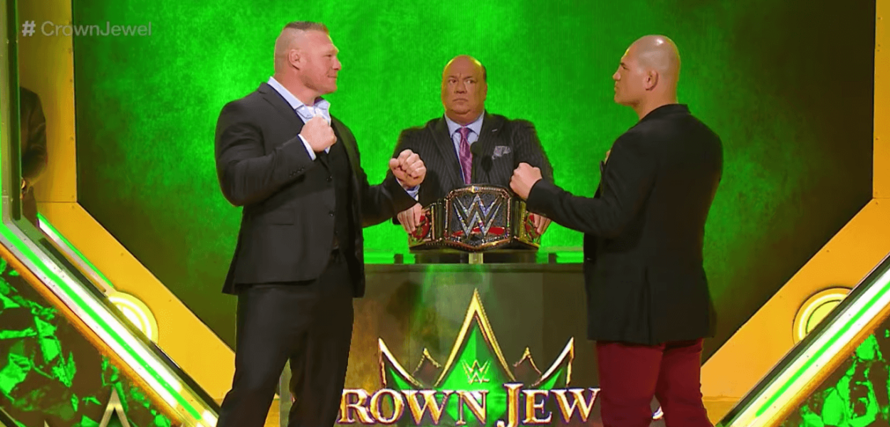 Cain Velasquez Brock Lesnar 2 WWE