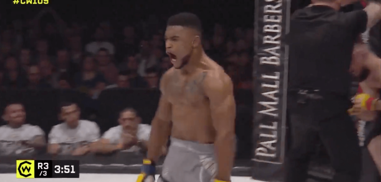 Morgan Charriere Cage Warriors