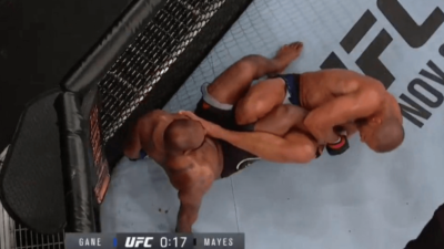 submission UFC Ciryl Gane