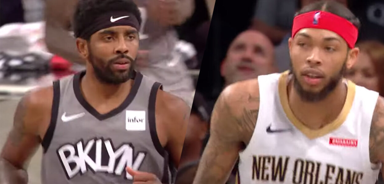 Brandon Ingram Kyrie Irving Nets Pelicans