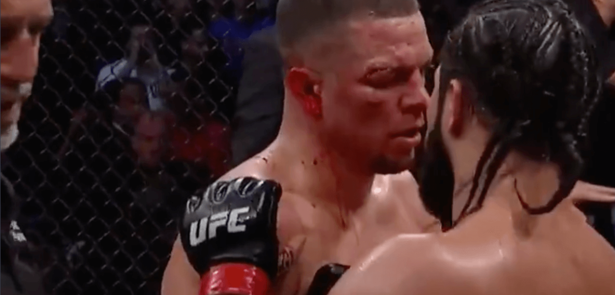 Nate Diaz Jorge Masvidal UFC 244 TKO