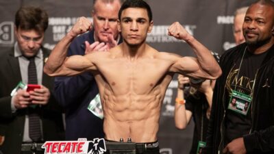 Nordine Oubaali weigh ins