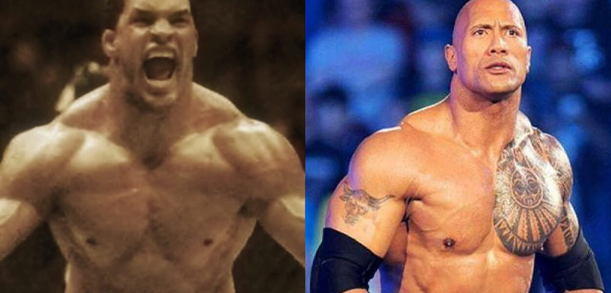 The Rock Dwayne Johnson Mark Kerr