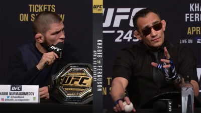 Khabib Nurmagomedov Tony Ferguson UFC 249