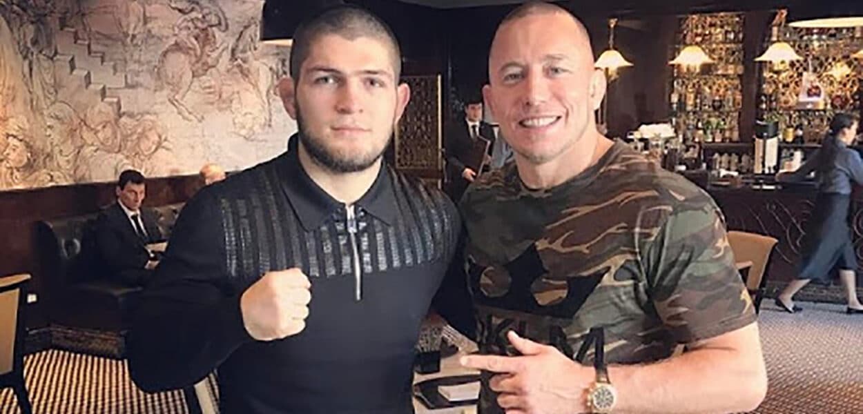 Khabib Nurmagomedov Georges St-Pierre